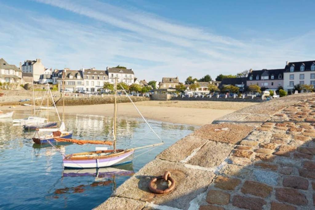 Apartmán A Deux Pas Du Port De Locquirec Exteriér fotografie