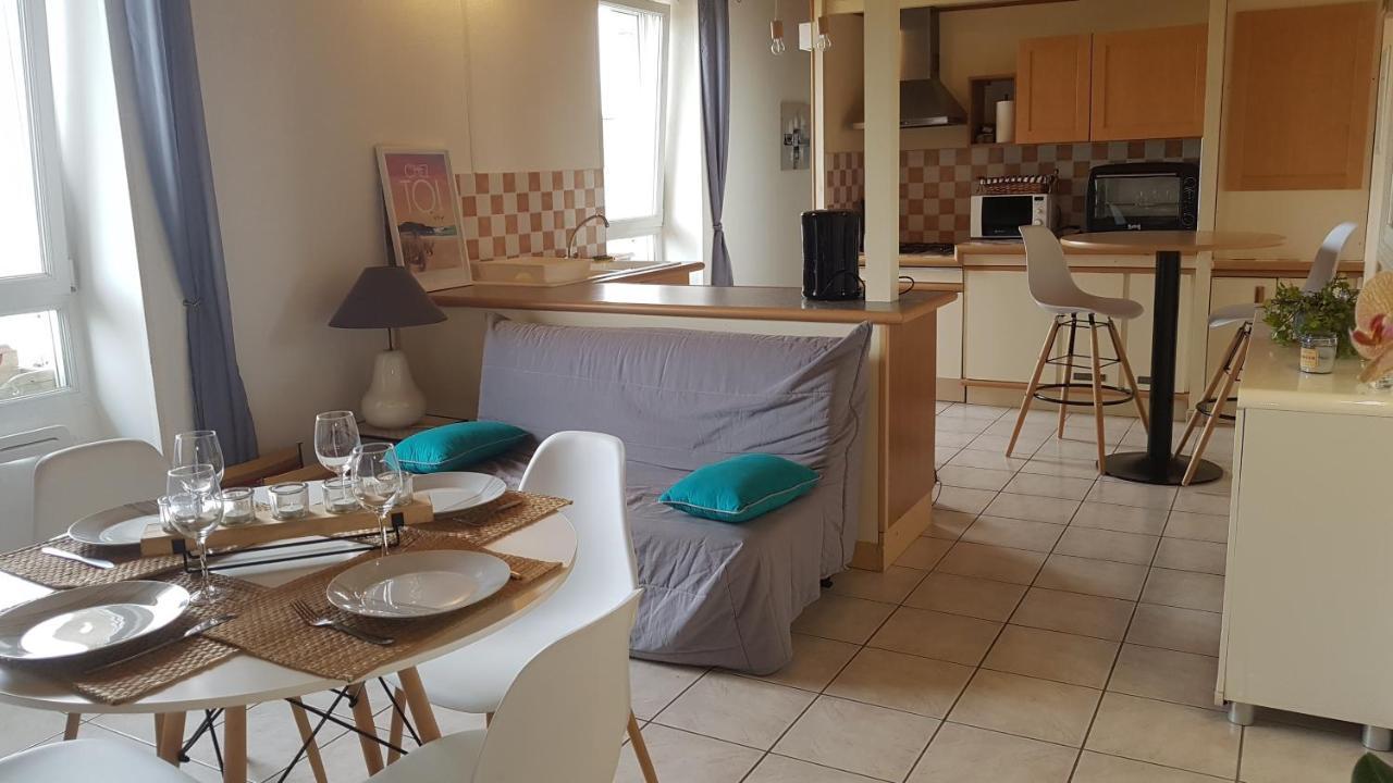 Apartmán A Deux Pas Du Port De Locquirec Exteriér fotografie